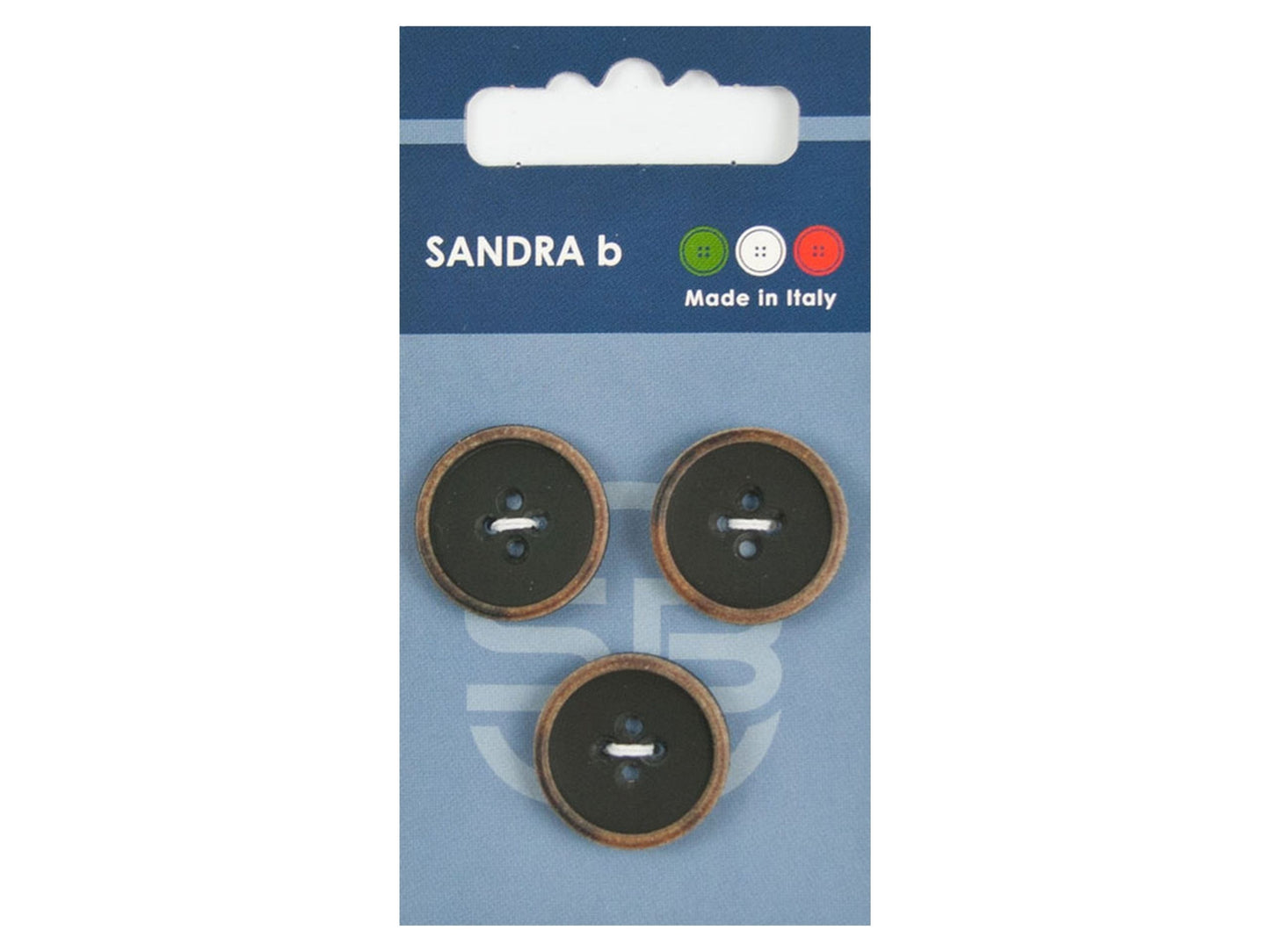 Knopf 4-Loch 20,5 mm Grau