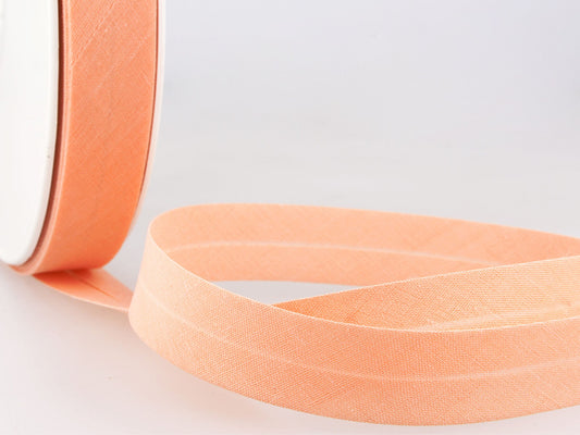 Schrägband 20 mm Apricot 12