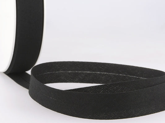 Schrägband 20 mm Schwarz 14