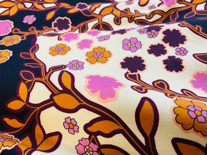 Jersey Edle Blumenranken Avalana