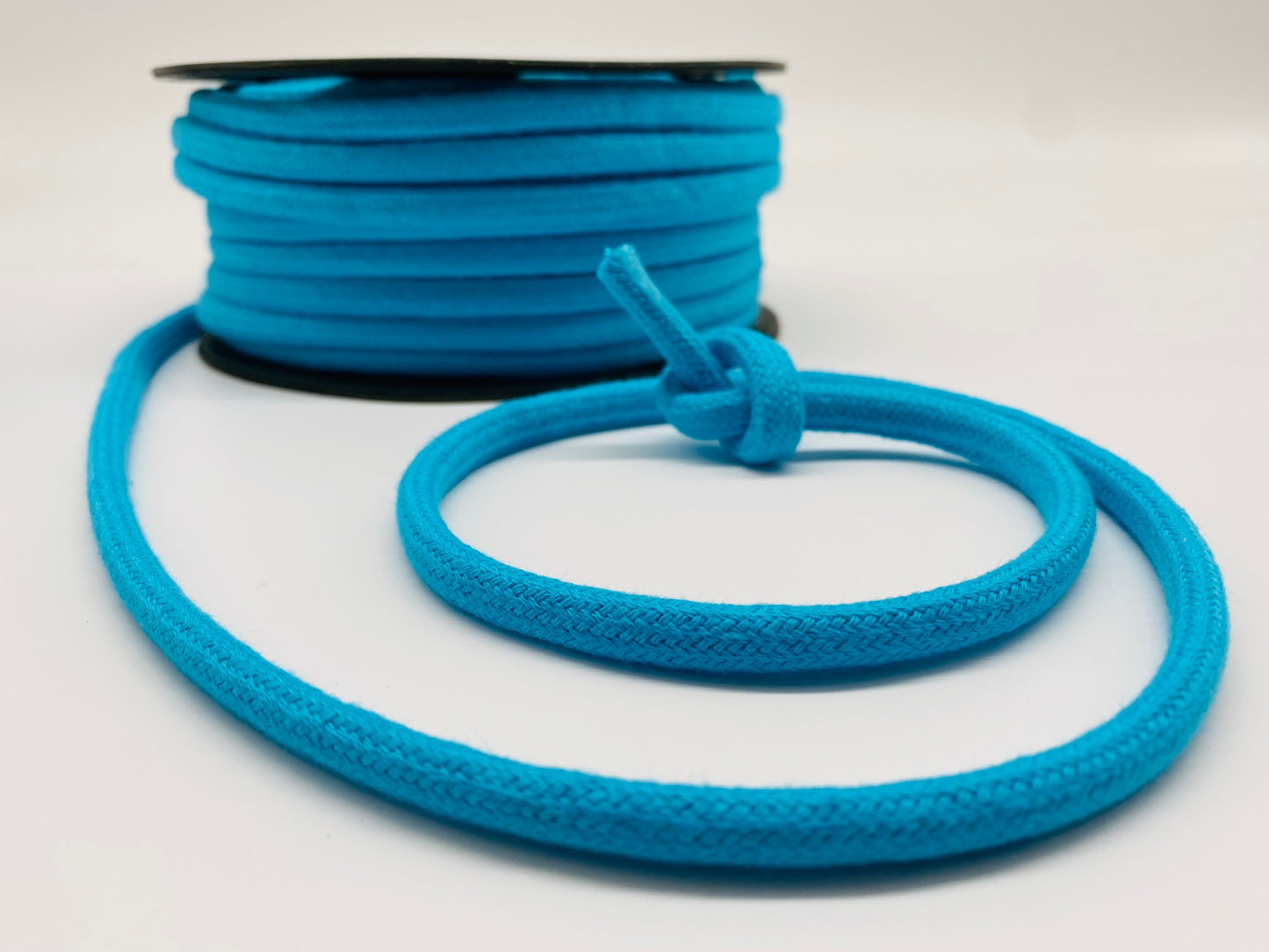 Baumwollkordel Türkis 9 mm