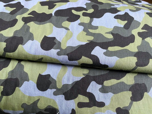 Baumwollstoff Camouflagemuster
