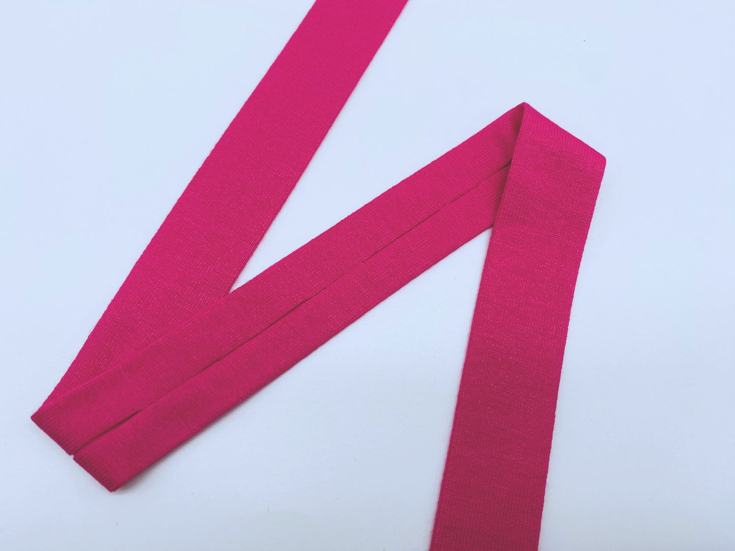 Jersey Schrägband Viskose Pink