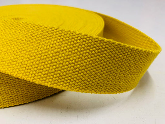 Gurtband Gelb Extrastark 25 mm