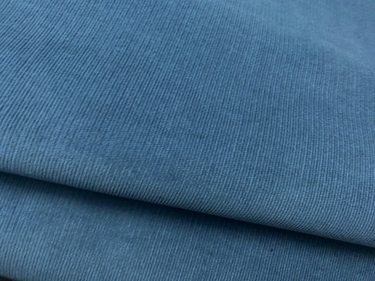 Feincord Uni Indigoblau 803