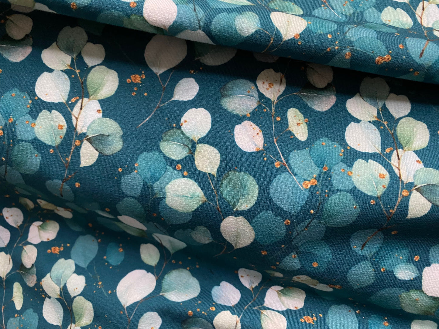 Jersey Eukalyptus Blaugrün