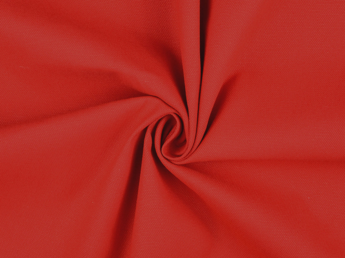 Dekostoff Uni Rot Canvas