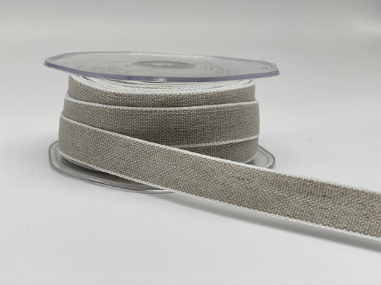 Leinenband Natur 15 mm