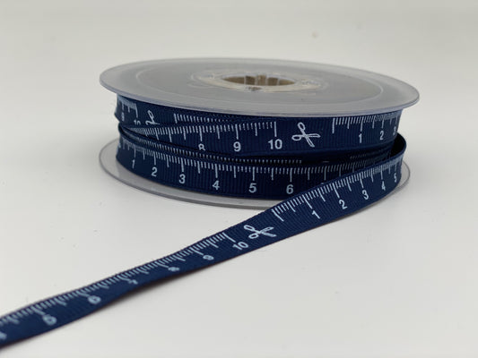 Webband Maßband und Nähen