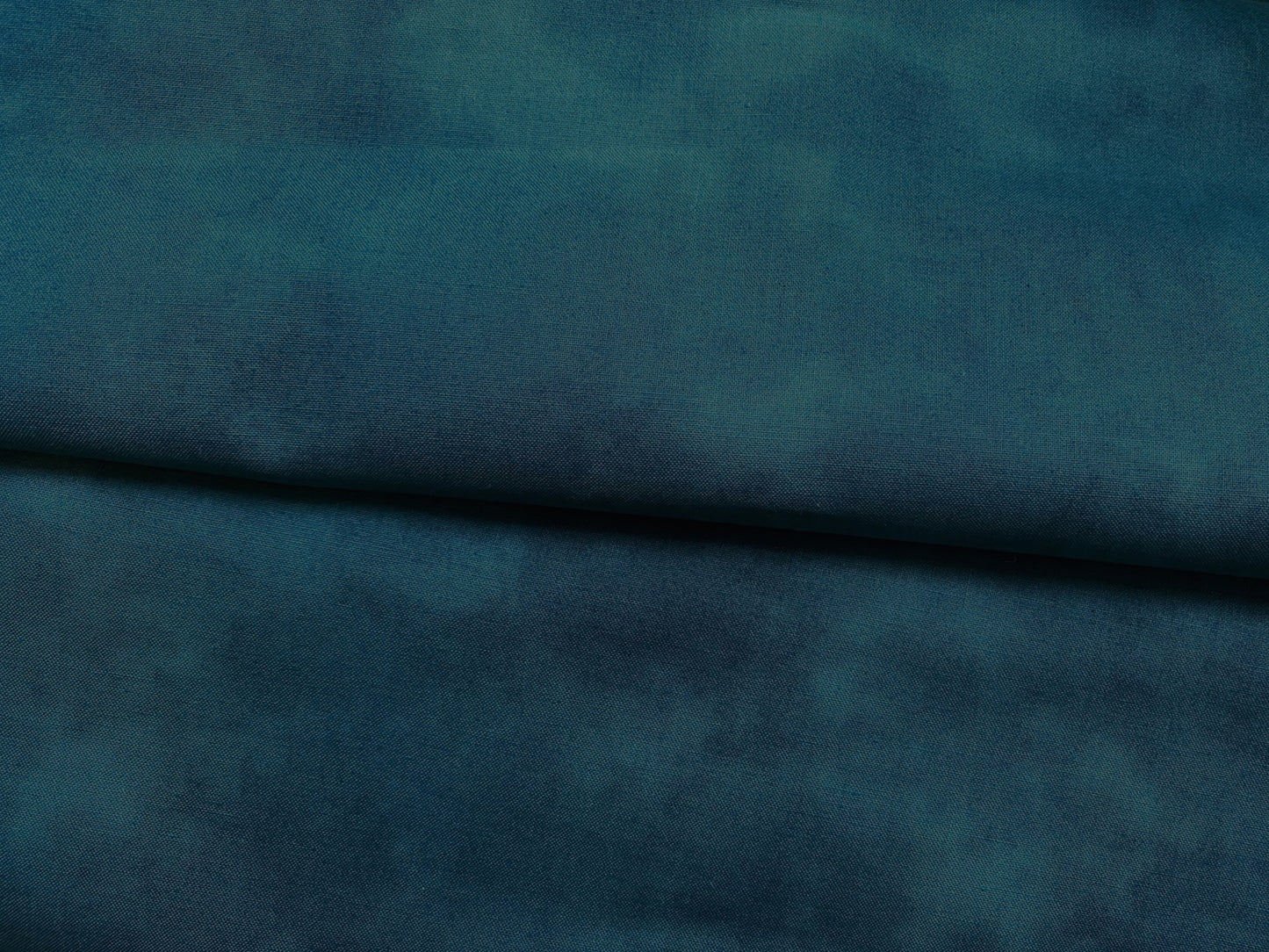 Baumwollstoff Petrolgrün Dunkel