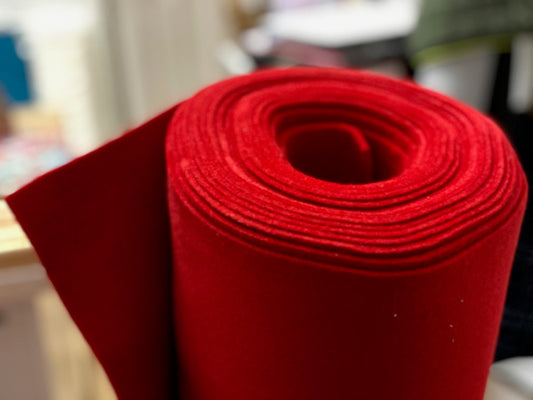 Taschenfilz Rot 3 mm