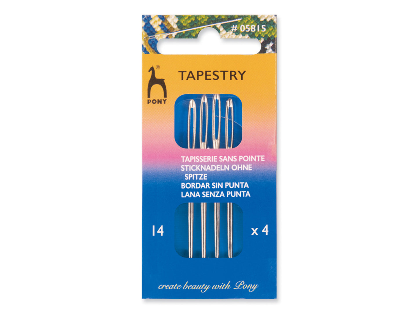 Pony Sticknadeln ohne Spitze Extra