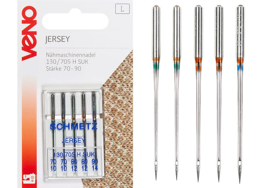 Nähmaschinennadel Jersey Stärke 70-90