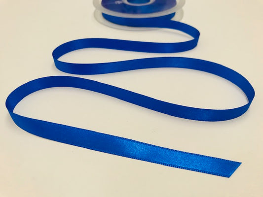 Satinband 10 mm Kobaltblau 24