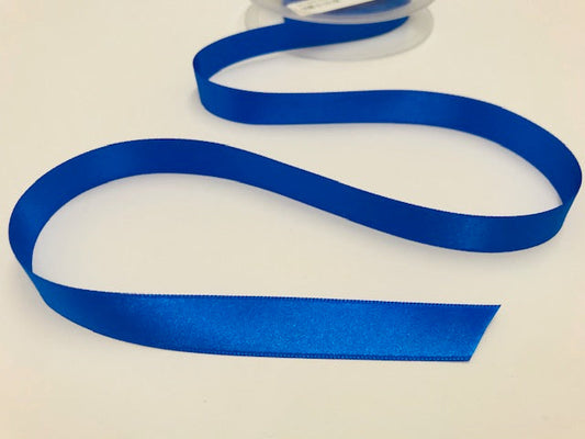 Satinband 15 mm Kobaltblau 24