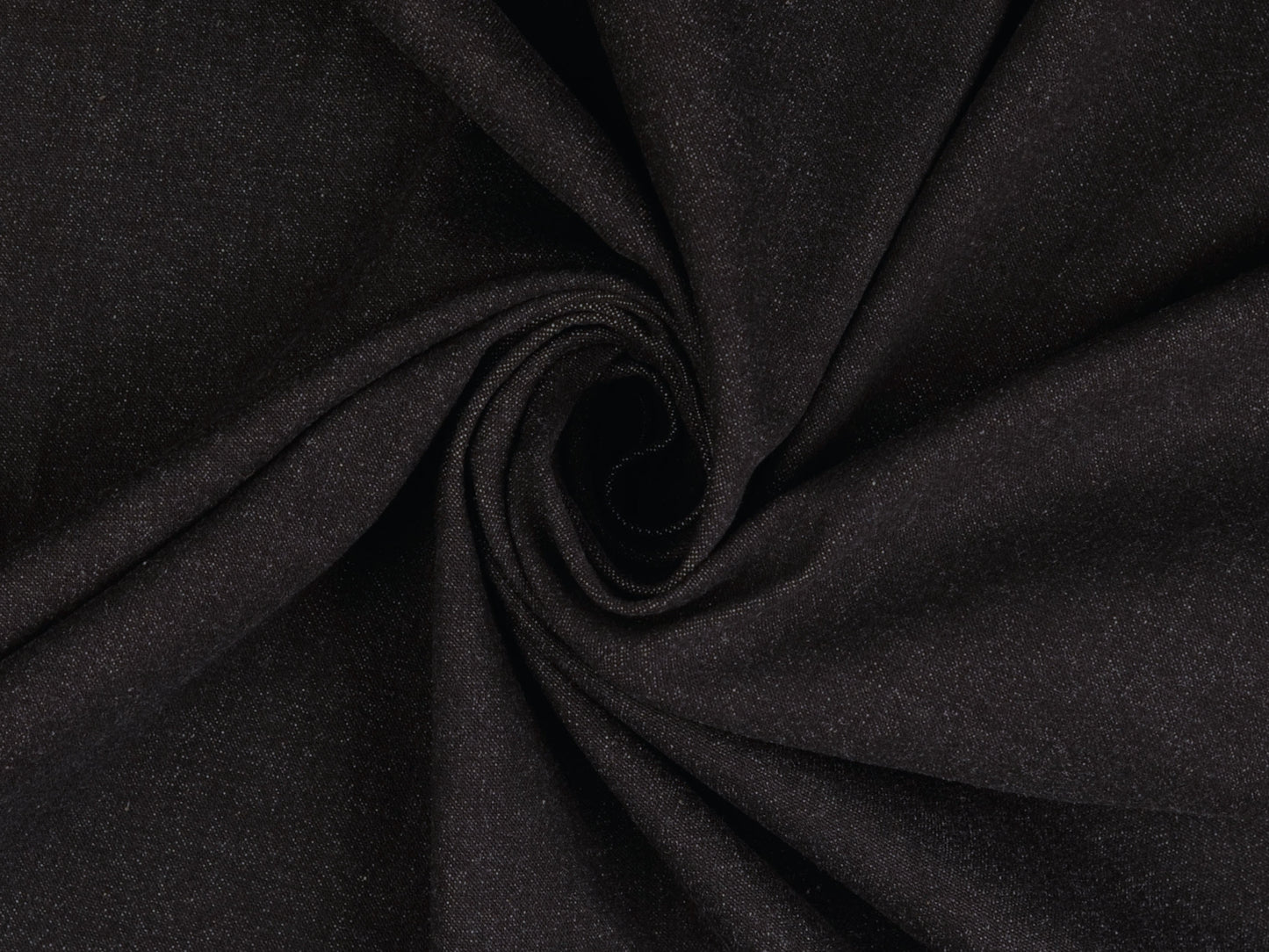 Jeansstoff Schwarz leichter Stretch