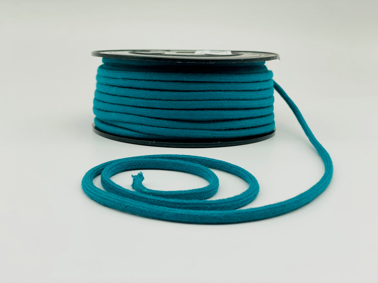 Baumwollkordel Petrolgrün 4 mm