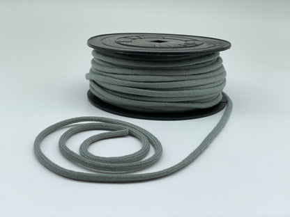 Baumwollkordel Grau 4 mm