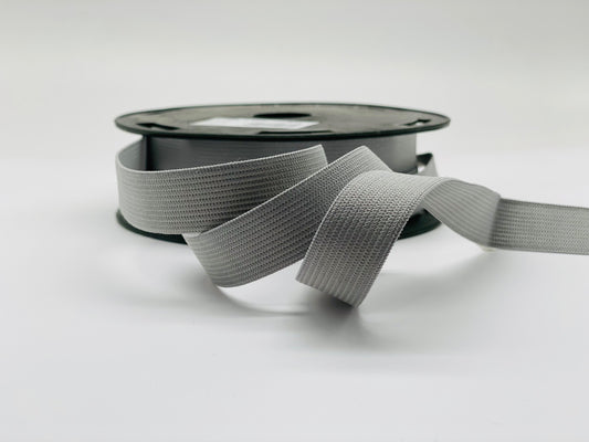 Gummiband Hellgrau 20 mm