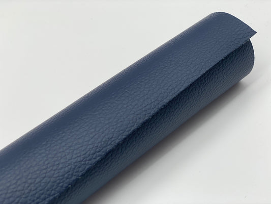 Kunstleder Dunkelblau 50 x 140 cm