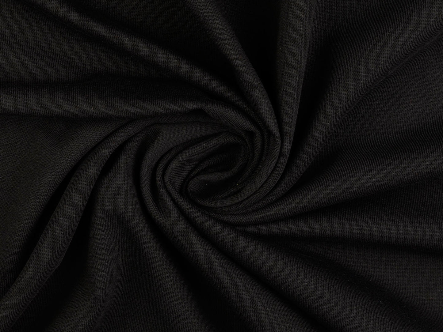 Romanit-Jersey Uni Schwarz