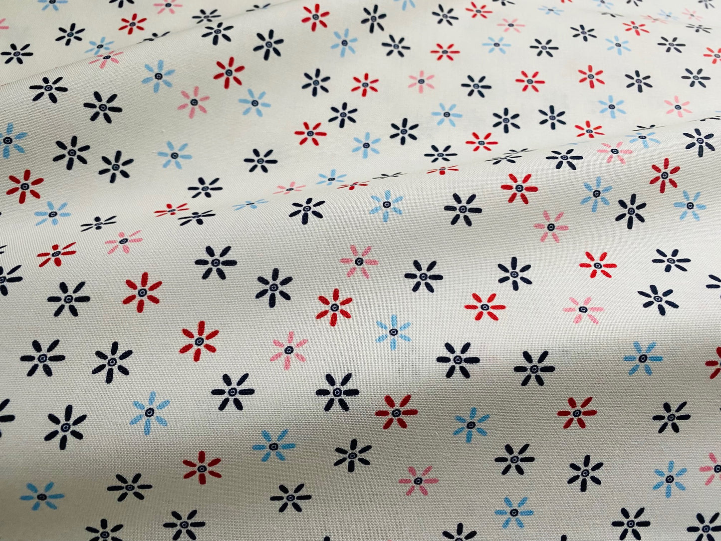 Baumwollstoff All Small Blümchen Mix