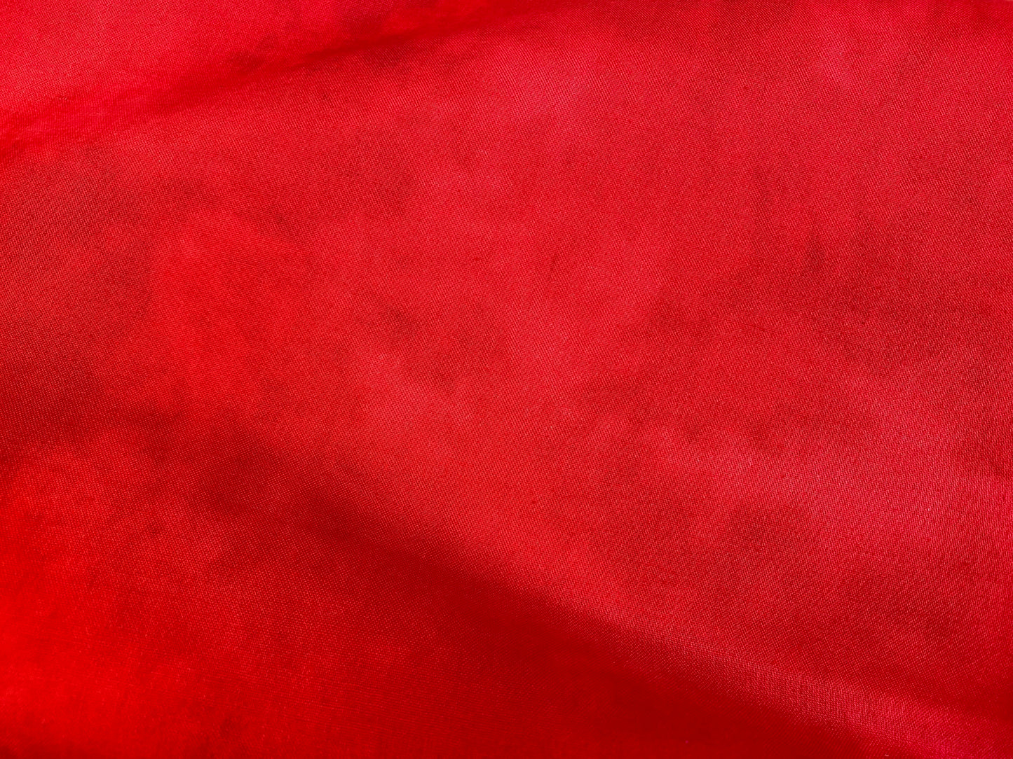 Baumwollstoff Feuerrot