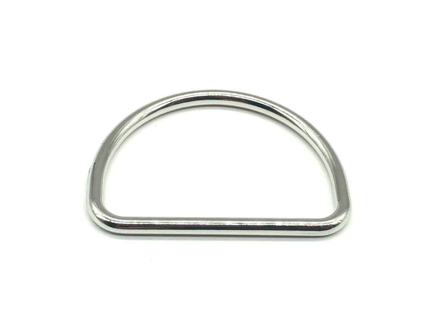 D-Ring 40 mm Metall Silber