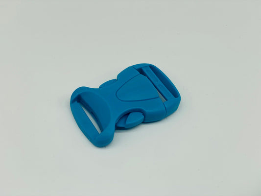 Rucksackschließe 20 mm Türkisblau