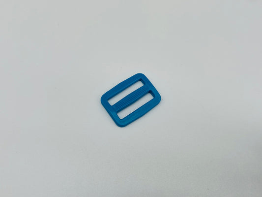 Leiterschnalle 20 mm Türkis