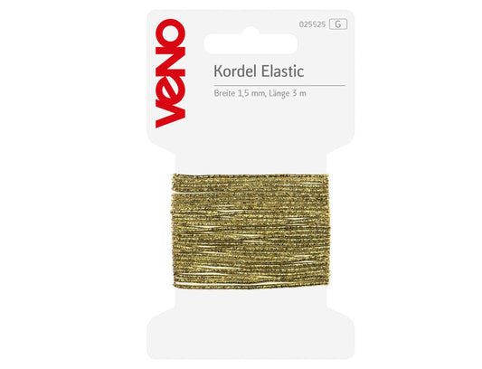 Veno Elastic-Kordel 1,5 mm Gold