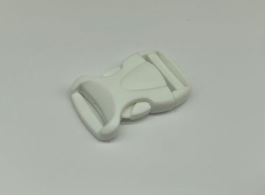 Steckschnalle 30 mm Weiß