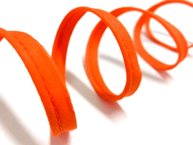 Paspelband 10 mm Neonorange 203