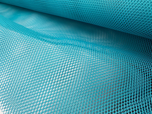 Netztüll Türkis Blau