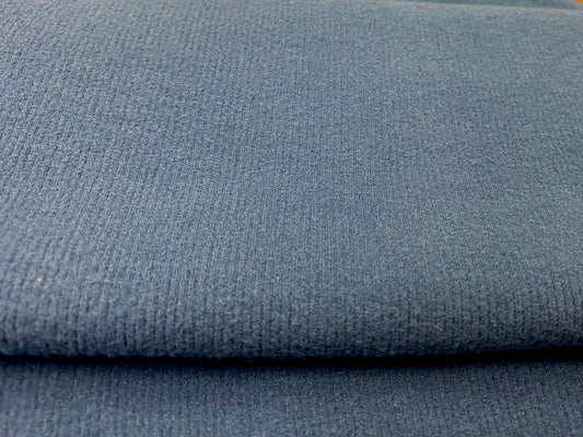 Dehnbare Kuschelviskose fein gerippt