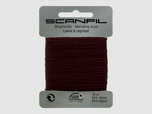 Scanfil Stopfgarn Dunkelbraun 081