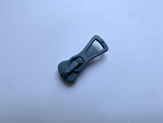 Zipper/Schieber Graublau für breiten