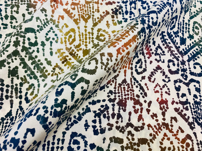 Viskosestoff Batik Marokko