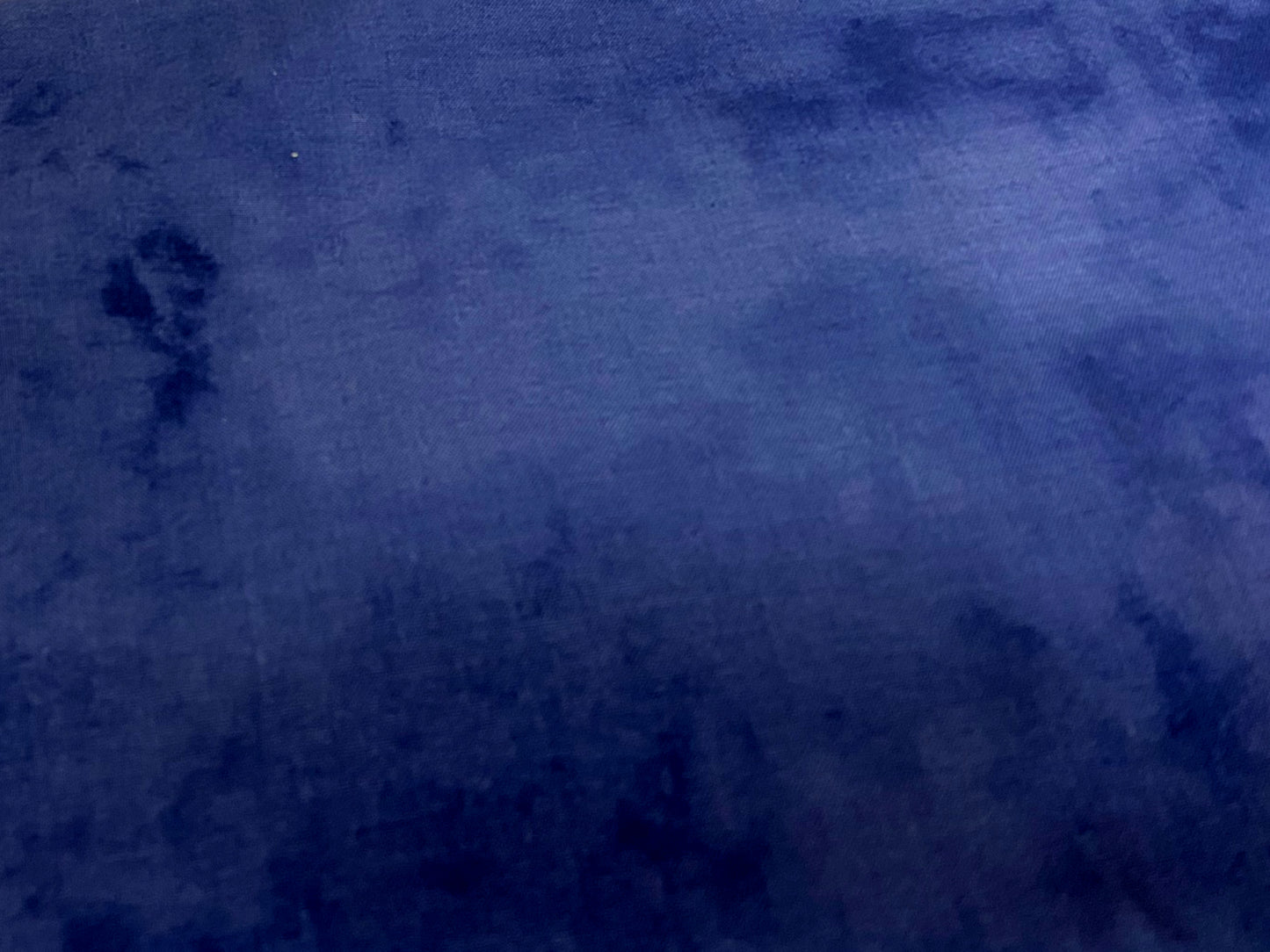 Baumwollstoff Tintenblau