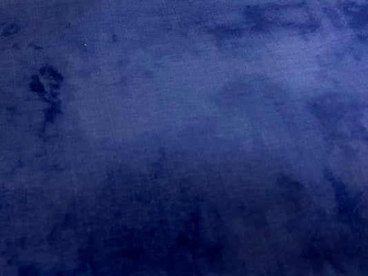 Baumwollstoff Tintenblau