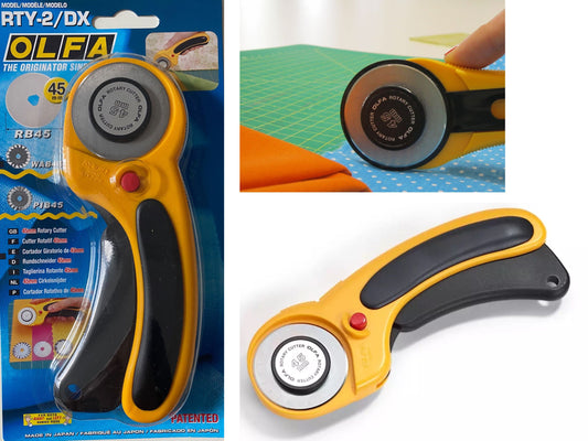 OLFA Rollschneider Safety Lock 45 mm