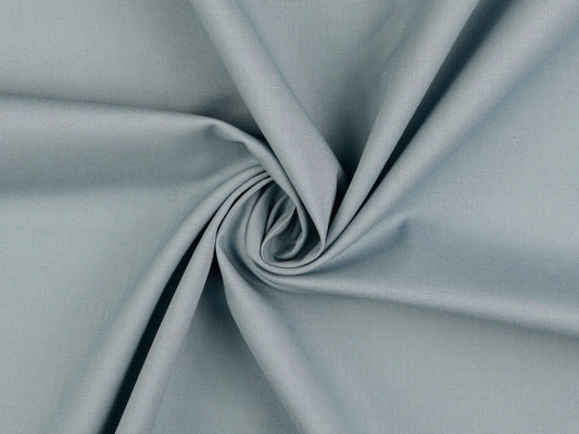 Baumwollstoff Uni Warmes Hellgrau