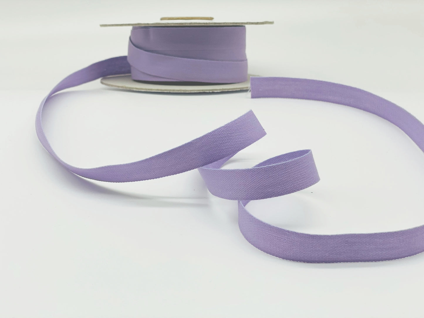 Baumwollband 15 mm Lila