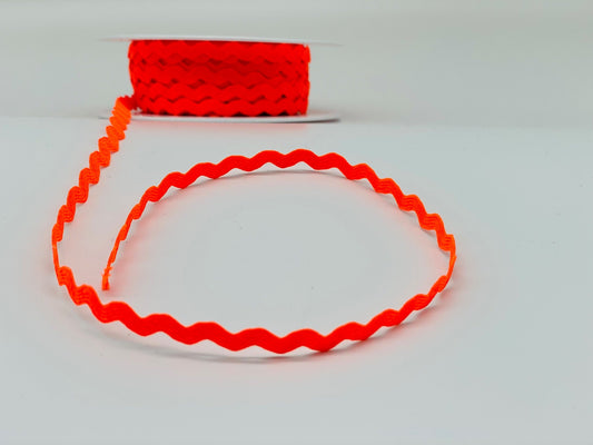 Zackenlitze 10 mm Neonorange