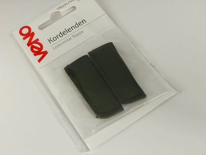 Kordelenden Dunkles Olivbraun