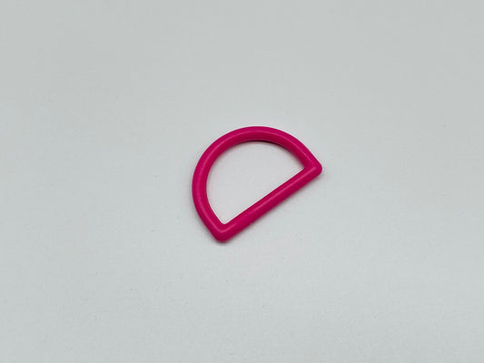 D-Ring 25 mm Pink Kunststoff