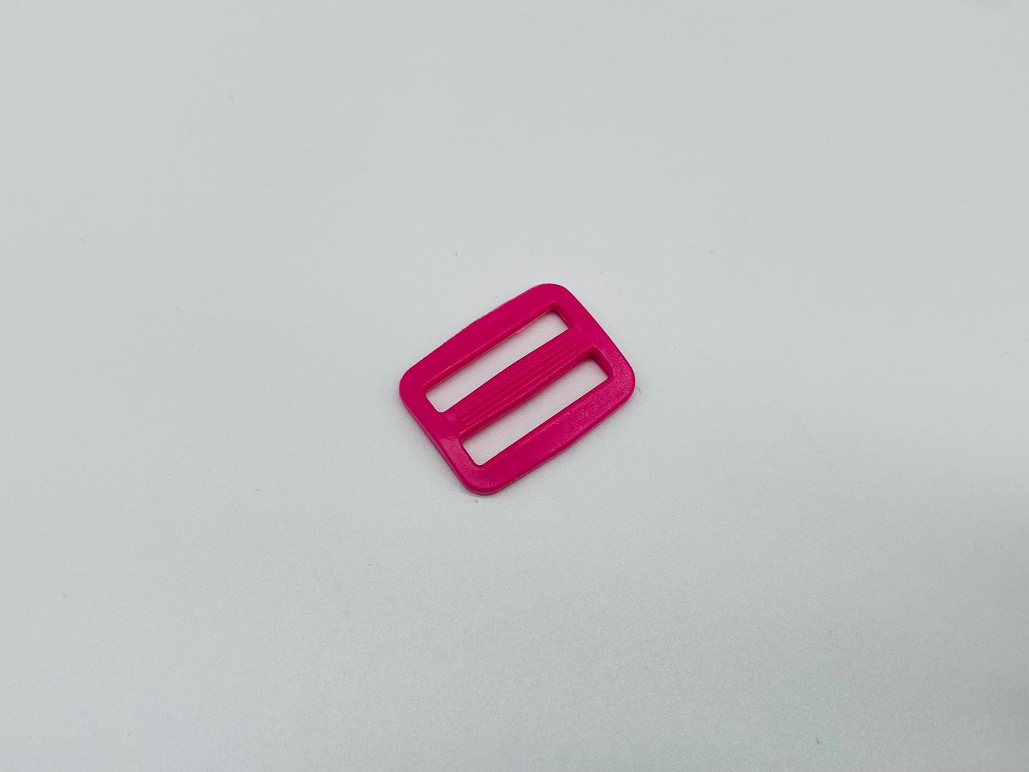 Leiterschnalle 25 mm Pink Kunststoff