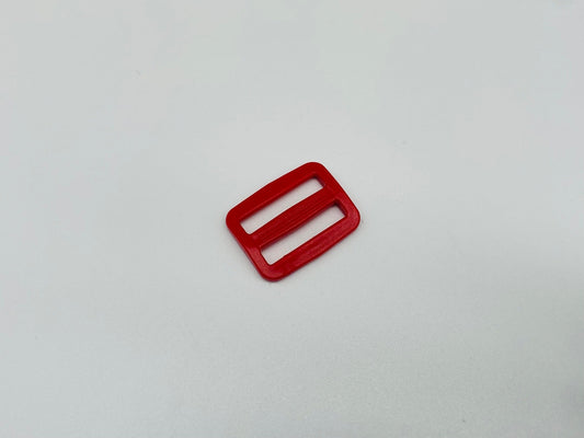 Leiterschnalle 25 mm Rot Kunststoff