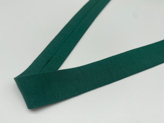 Jersey Schrägband Flaschengrün