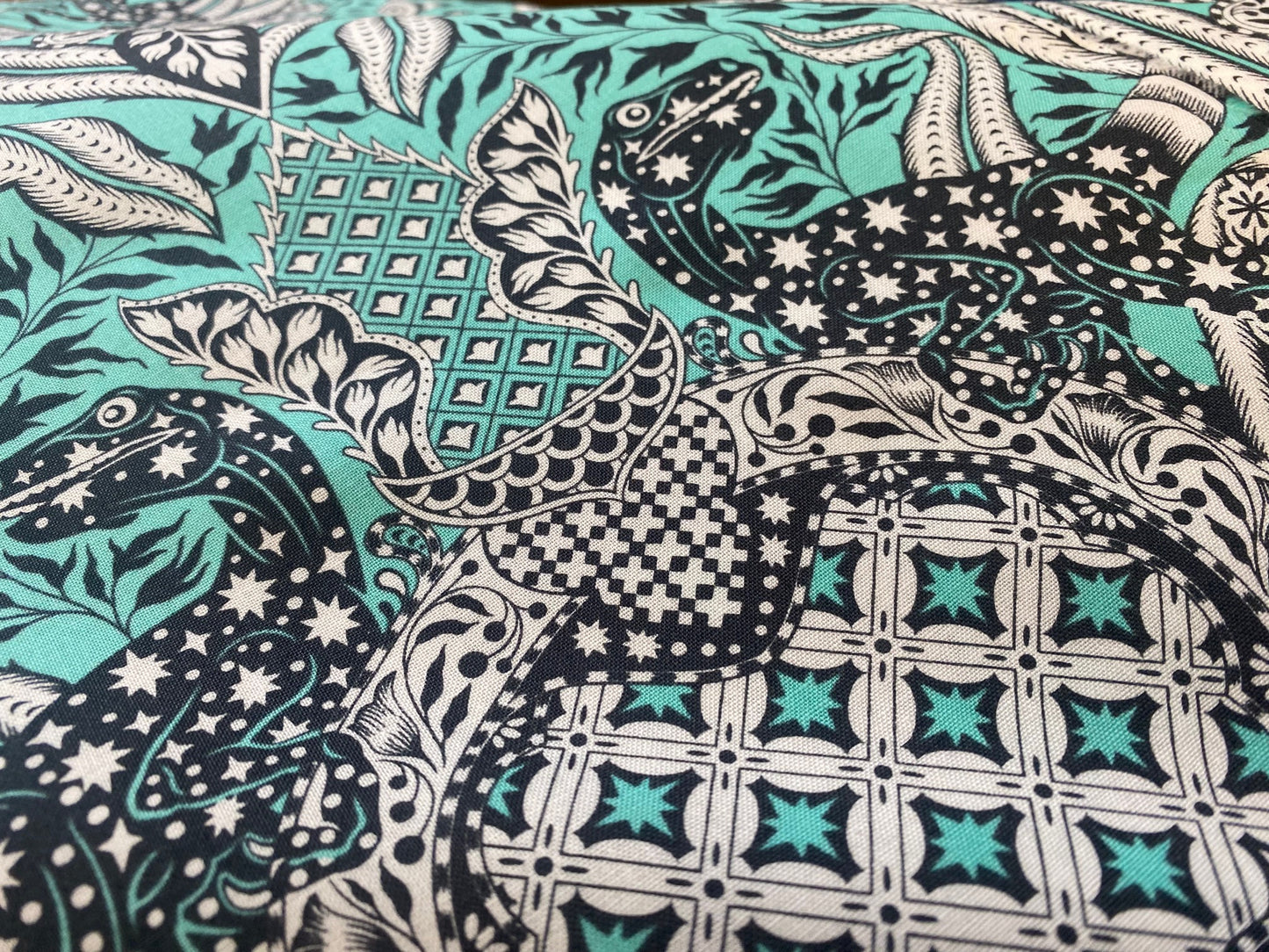 Baumwollstoff Roar Dinosaurier und